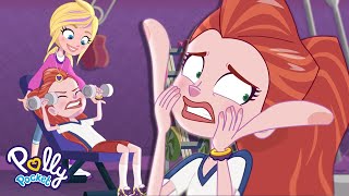 Polly Pocket Full Episodes Gym Session Gone Wrong 😱  30 Minutes  Kids movies [upl. by Bettine]