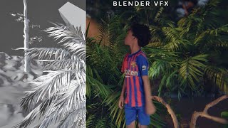 Green screen Vfx 3d compositing in blender 31 [upl. by Caia]