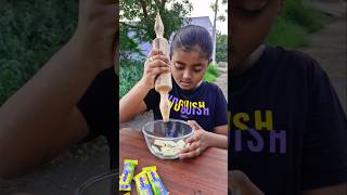 CHOCOLATE Eating Hack 🍫TomampJerry 😱🤣DiyaIshwarya shorts viralvideo [upl. by Oria]