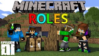 Minecraft But We Have Specific Roles Ep 1 [upl. by Marrilee]