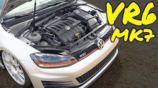 Swapping a MK7 GTI to 36 VR6  Owner Spotlight [upl. by Enelcaj]