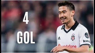 Shinji Kagawa Beşiktaştaki Golleri  4 Gol [upl. by Padraic]