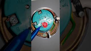 how to reset the thermostat on a water heater please read steps in description [upl. by Atsedom]