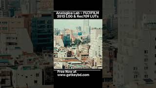 Free Analogica Lab – FUJIFILM 3513 LOG amp Rec709 LUTs At wwwgetkeybdcom cinematography [upl. by Aibat922]