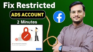 How To Fix Restricted Facebook Ads Account  Ads Account Disabled [upl. by Aidiruy]