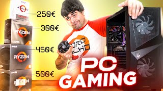 Montando presupuestos PC GAMING SUPER BARATOS  250€500€ [upl. by Nnylhtak]