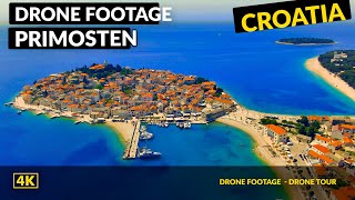 Primosten Croatia Drone footage [upl. by Atorod]