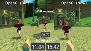 RPCS3 Vertex Rewrite 81617  Ni no Kuni Comparison [upl. by Sirob]