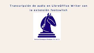 Transcripción con footswitch y LibreOffice Writer [upl. by Vida415]