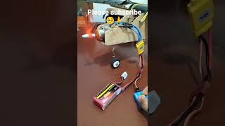 rc airplane diy battery brushless inventions rc how to run brushless motor [upl. by Eugenle696]