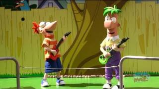 Phineas and Ferb meetandgreet at Disneys Hollywood Studios Walt Disney World [upl. by Jethro]