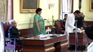 SwearinginCeremony of Shri Kamal Nath as Protem Speaker of the Lok Sabha [upl. by Rhiamon828]