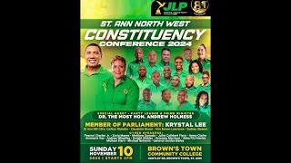 Jamaica Labour Party St Ann North West Conference  Andrew Holness etc [upl. by Amalle]