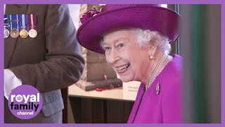 The Queen Visits Stirling Castle During Scotland Stay [upl. by Narmi]