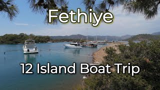 12 Island Boat Trip  Fethiye [upl. by Eilime]