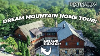 Inside the Ultimate Mountain Mansion  A Car Enthusiasts Dream Home  Full House Tour [upl. by Vincenty]