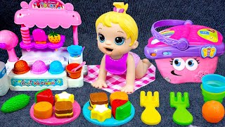 9 Minutes Satisfying with Unboxing amp Review Miniature Baby Alive Snacks Set Kitchen Toys ASMR [upl. by Labaw]