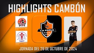 HIGHLIGHTS CAMBÓN 26102024 [upl. by Noisla]