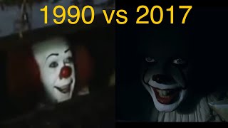 Stephen Kings quotITquot Georgie Scene Comparison 1990 vs 2017 [upl. by Flavius]