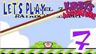 Lets Play Kirbys Adventure part 7 Rainbow Resort [upl. by Hsiwhem976]