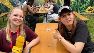 Szene Openair Sängerin Leila im VOLATInterview [upl. by Yorgen]