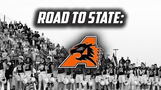 ROAD TO STATE ALEDO RD 1  Texas High School Football PLAYOFFS txhsfb [upl. by Aynahs]