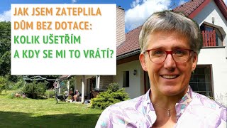 Jak a za kolik jsem zateplila starý rodinný dům bez dotace [upl. by Elbertine]