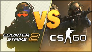 CSGO VS CS2 [upl. by Siroval]