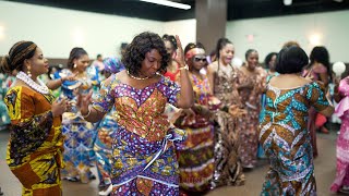 Congolese Wedding Dance  Donat Mwanza Mamangu ni Maman Wyoming MI [upl. by Aiden845]