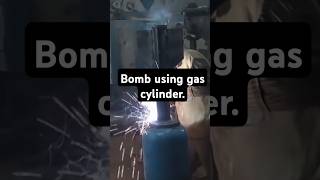 Bomb using gas cylinder ukraine army war iran army military bomb syria middleeast [upl. by Hallutama22]