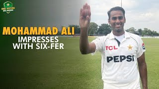 Mohammad Ali Impresses with Sixfer  Pakistan Shaheens vs Bangladesh A  2nd FourDay Match Darwin [upl. by Vookles106]