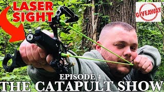 THE CATAPULT SHOW  Ep4  with GAMEKEEPER JOHN SLINGSHOT SURVIVAL HUNTING SHOOTING [upl. by Tehc]