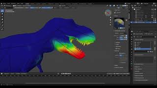 rexy rigify blender metarig to rig simple rigging download [upl. by Assennev]