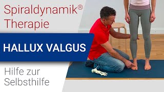 Spiraldynamik® Therapie Hallux Valgus  Hilfe zur Selbsthilfe [upl. by Ahsile]