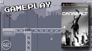 Canabalt PSP gameplay [upl. by Eimiaj]