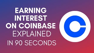 How To Earn Interest On Coinbase In 2024 [upl. by Hesoj]