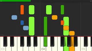 Heile Heile Segen Piano Tutorial  Karaoke Easy [upl. by Tioneb435]