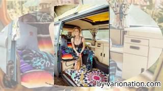 Van Life Hippie Bohemian Style Ideas  50 TOP STUFF [upl. by Najtsirk]