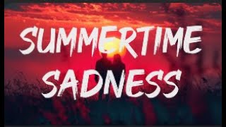 Lana Del Rey  Summertime Sadness Lyrics [upl. by Ahsien]