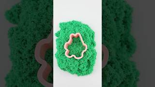 Very Satisfying 🦛💚 and Relaxing Kinetic Sand ASMR shorts asmr satisfying 370 [upl. by Peirsen]