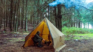 Solo Camping In Violent Storms  Video Compilation [upl. by Oemac]