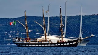 La novantènne Nave Palinuro  Trieste 17072024 [upl. by Reffineg]