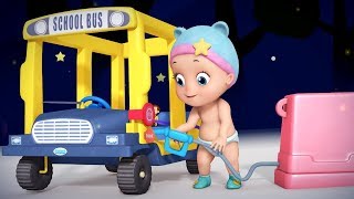 Wheels On The Bus Goes Round and Round Baby Nursery Rhymes Edition and much more  Infobells [upl. by Evetta221]