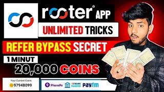 Rooter App Se Paise Kaise Kamaye  How To Earn Money From Rooter App  Rooter App Se Coin Kamaye [upl. by Analat]