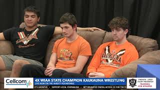 Fourtime state champion Kaukauna wrestling on Varsity Roundtable [upl. by Philippa]