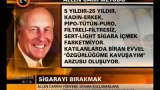 Sigarayı Bırakmak Kanal 24 Moderatör [upl. by Lynd]