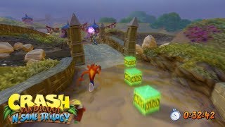 Double Header Time Trial  Crash Bandicoot N Sane Trilogy [upl. by Amsab]