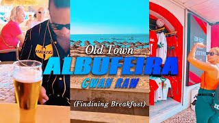 GR005 ALBUFEIRA GWAN RAW OLD TOWN Finding Breakfast [upl. by Olegnaid367]