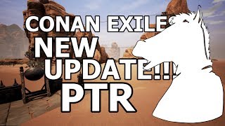 God defence Elevators Orbs Siege cauldron GAME UPDATE  CONAN EXILES [upl. by Politi]