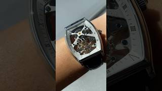 SeaGull Tonneau Tourbillon Watch Ref ST8210SK [upl. by Perni]